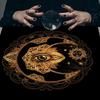 Square Flannelette Tarots Altar Cloth Board Game Pad Astrological Table Cover