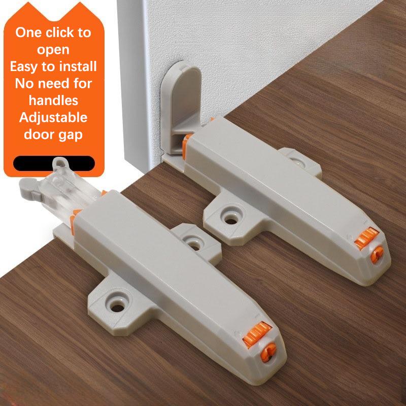 

Самоблокирующееся устройство для отскока двери шкафа Фиксатор с сильной пружиной Устройство для отскока двери шкафа Мебельная фурнитура