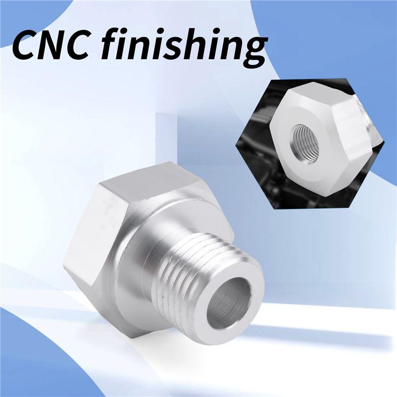 Practical Oil Pressure Adapter Fitting LS Swap Gauge Sensor Adapter M16X1.5 M12X1.5 1/8 Connector NPT Connectors-A08Q