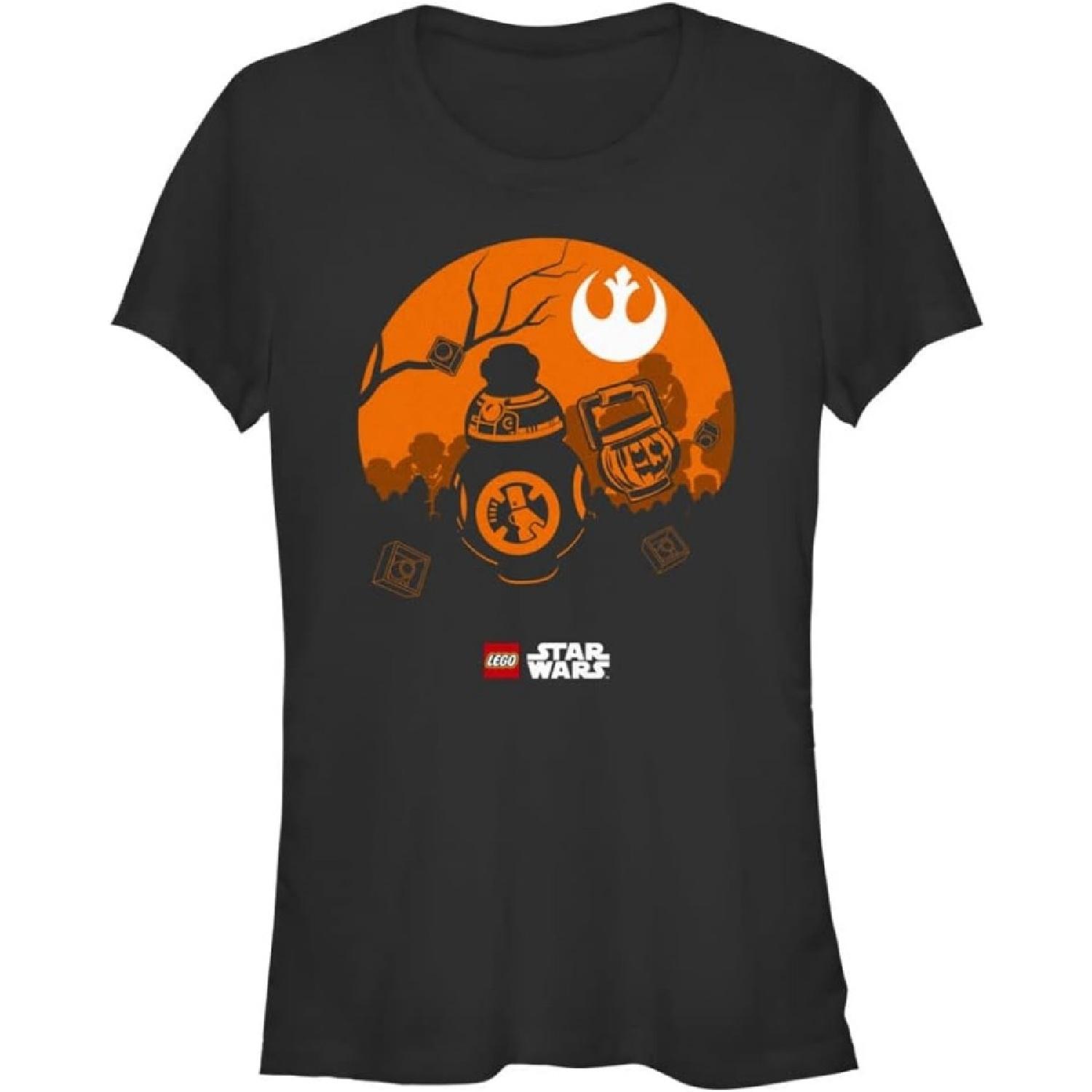 Женская футболка с коротким рукавом Fifth Sun Star Wars Bb Lego Haunt для юниоров S