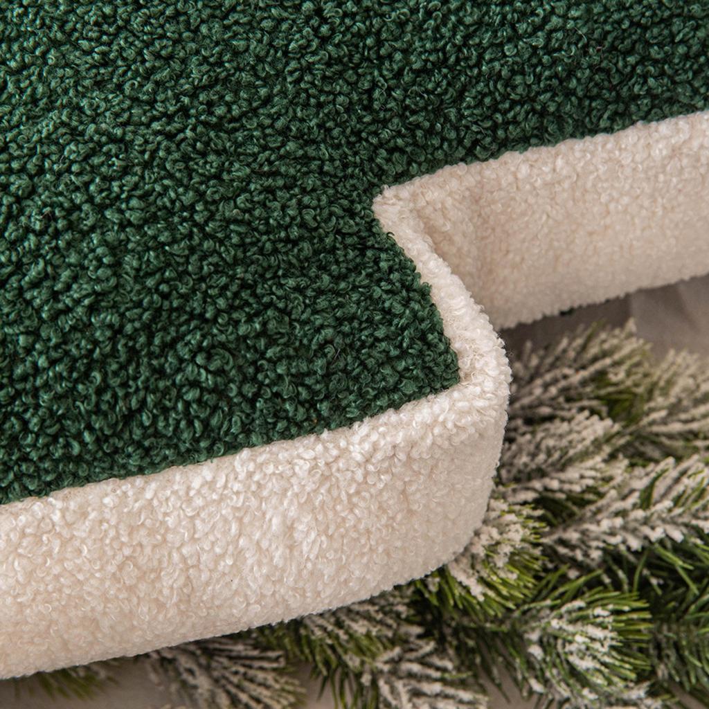 Pluszowe poduszki do rzucania w kształcie choinki, do salonu domowego, na sofę, poduszki i poduszki dekoracyjne na atmosferę świąteczną