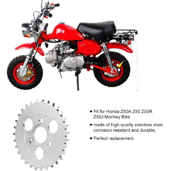 Fydun Parts Rear Sprocket 31 Tooth Fit for Z50A Z50 Z50R Z50J Monkey Bike z50 Rear Sprocket