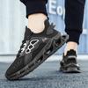 Men’s Black Yellow Sports Shoes Casual Running Shoes Students Lightweight Platform Elevator Sneakers Shoes Over Sized 46 47