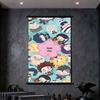 Demon Slayer Tanjiro & Rengoku Flame Guardian XL Self-Adhesive Canvas