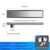 Bright Light 304 Stainless Steel Invisible Floor Drain - Odor-Resistant for Hotel Showers