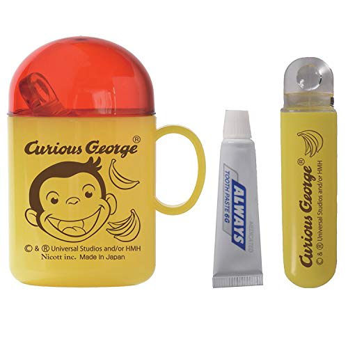 Nicot Curious George Toothbrush Set 2 80th Anniversary 439344