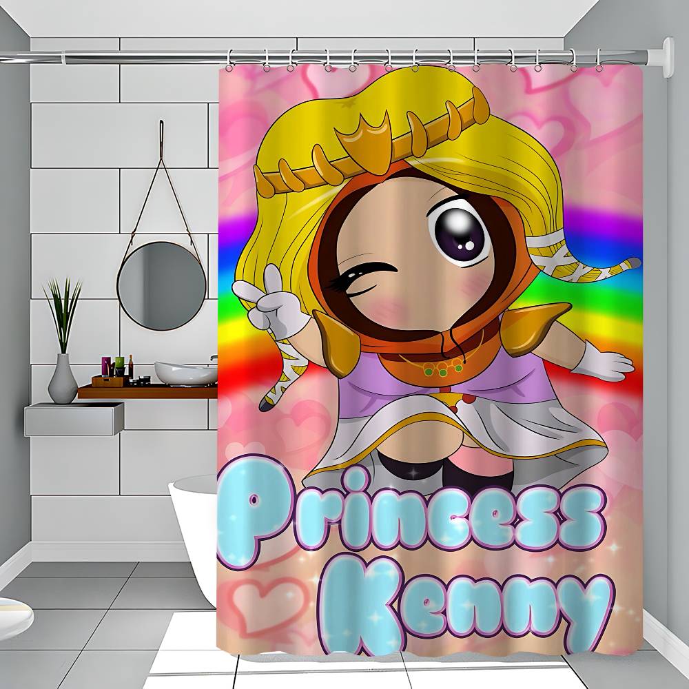 Kenny McCormick Shower Curtains 180cm Polyester Modern Style Bathroom Curtain With Hooks Waterproof Funny Shower Curtain