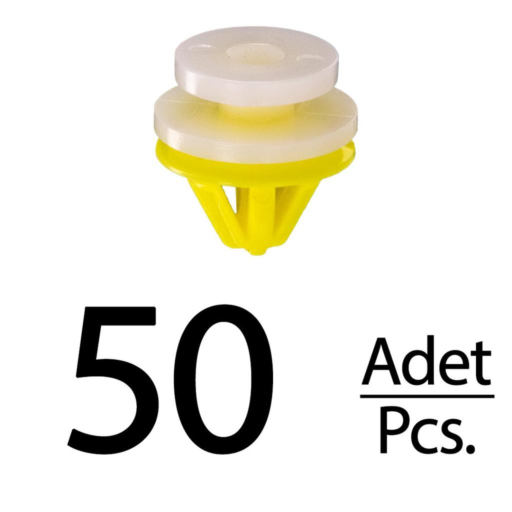 Door Trim Clips for Land Rover Opel Renault - 50 Pieces