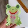 Tvar žáby Spona do vlasů Y2K Fun Frog Hair Catch Roztomilý držák do culíku Hair Catch Y2K Čelenka pro ženy Dívky Dámské