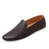 Italské pánské boty na řízení Ležérní letní pánské mokasíny z pravé kůže Mokasíny Lehké nazouvací lodní boty Módní volnočasová chůze Ploché