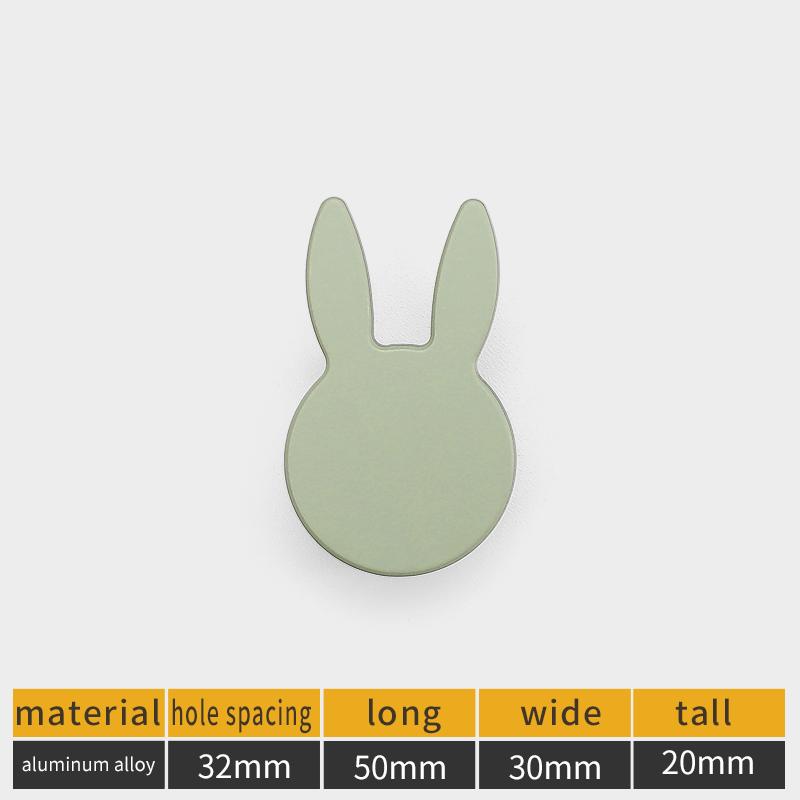 Colorful Animal Cartoon Aluminum Alloy Handle for Children's Room Drawer Knob Cabinet Wardrobe Door Bedside Table Pull