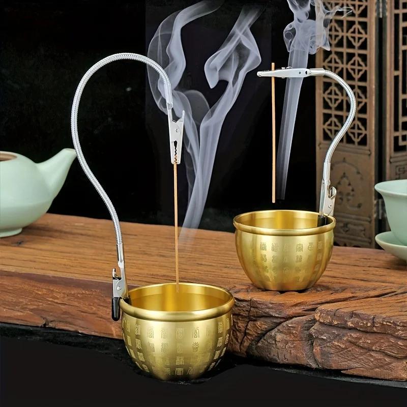 3pcs Double-ended Mosquito-repellent Incense Clip Universal Crocodile Clip Bracket Broken Incense Clip Extended Hose