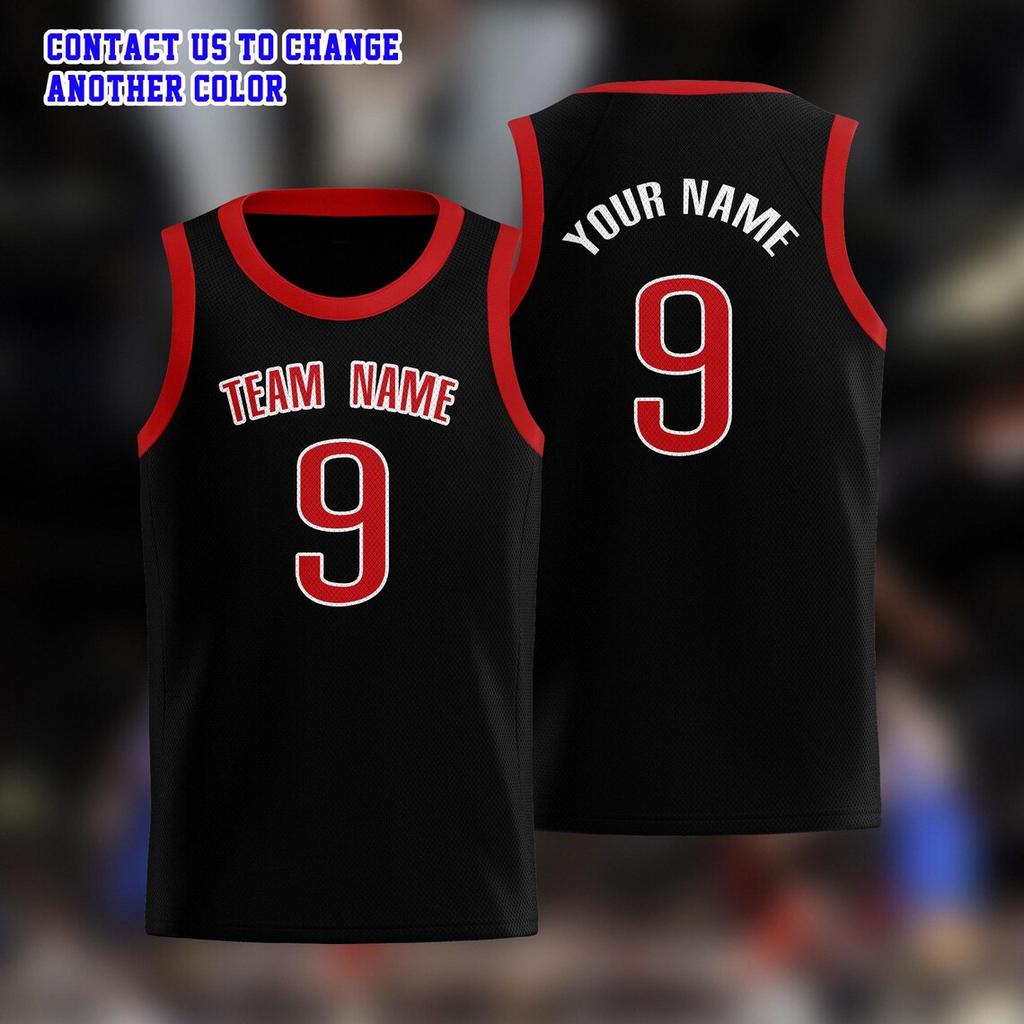 Personalized Basketball Uniform Custom Diy Team Name Number Quick Dry Sports Tank Top For Men Women Street And Daily Tranning