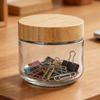 4pcs Glass Jars with Airtight Lid 10oz Over Night Oats Container with Lids Glass Snack Storage LeakProof Salad Jars Yogurt Sugar