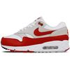 New Air Max 90/1 White University Red Women's AQ1273-100