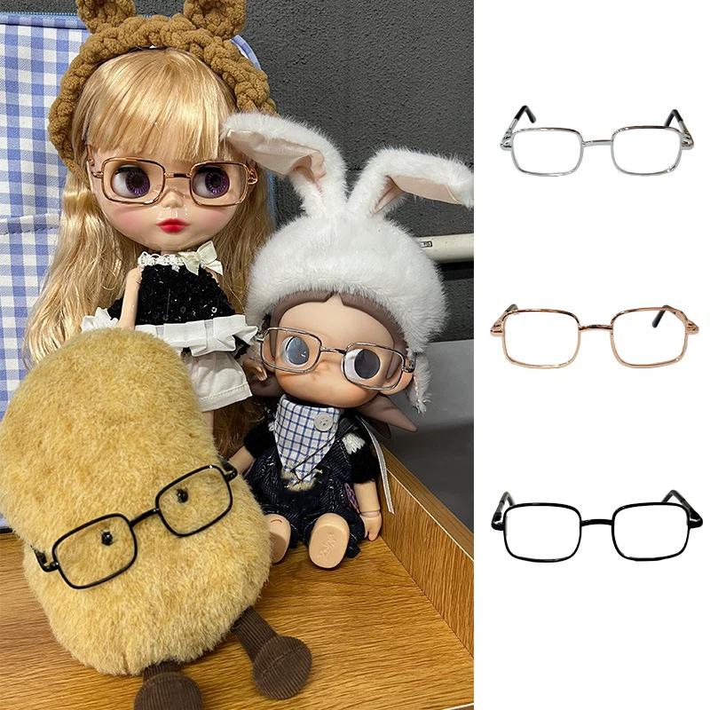 1/6 Blythe Doll Metal Glasses Accessories Photography Props 8.5Cm For 20Cm Cotton Doll Action Figure