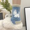 Autumn and Winter Japanese Warm Thickened Mid-calf Socks Puppy Cotton Wool Socks Female