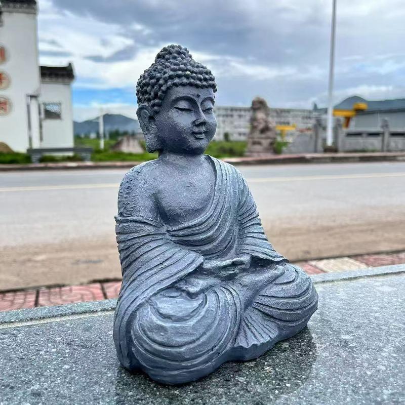 Cross Border Buddha Statues, Zen Themed Ornaments, Storefront Ornaments, Entrance Ornaments, Resin Handicrafts, Home Decor,