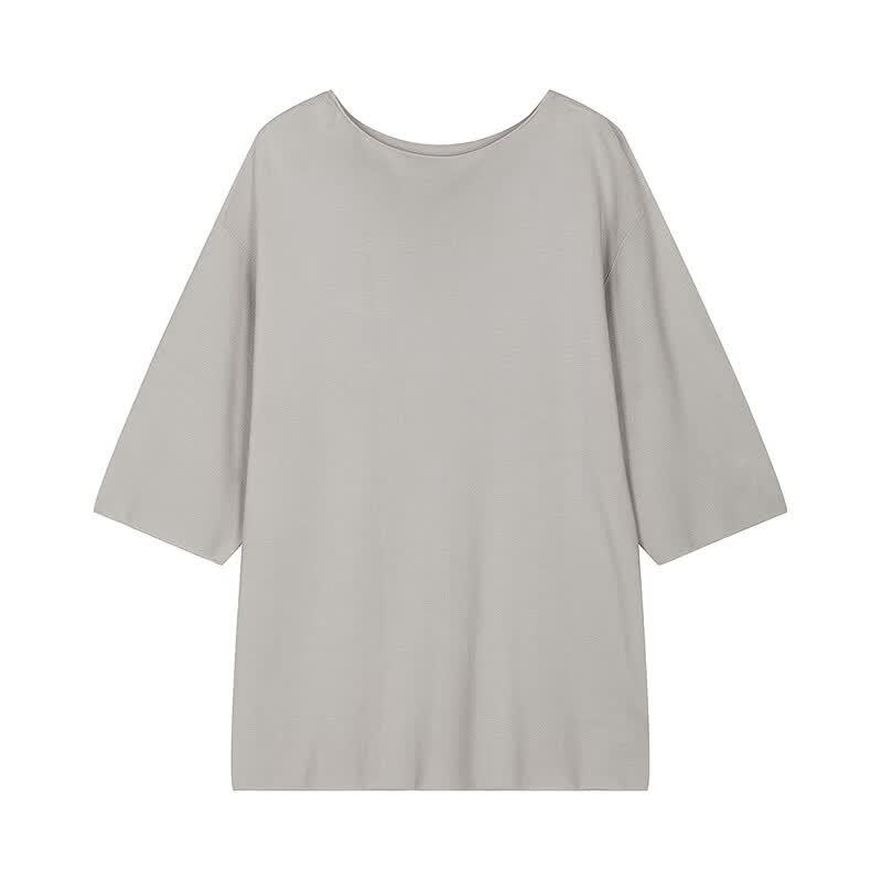 LESS 2026 Fall Loose Pullover Knit Sweater
