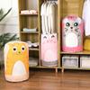 New PEVA Cylindrical Print Quilt Clothing Finishing Bag