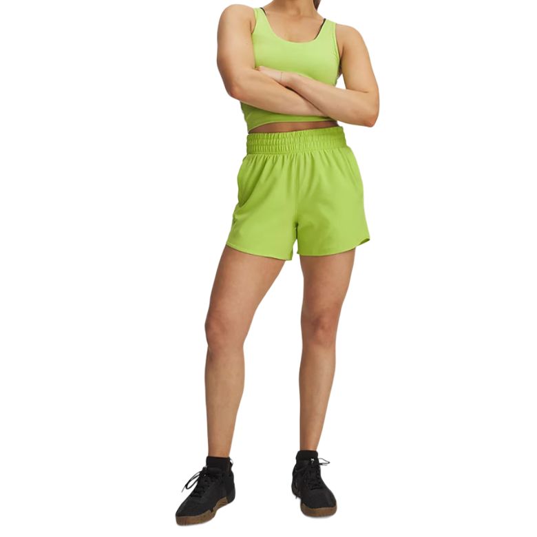 Under Armour FW25 Sports Woven Minimalist Lace-Up Casual Shorts Women Shorts 1376933-326