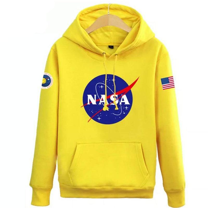 Mens Nasa Space Hoodie Pullover Warm Soft Breathable Casual Outwear Sweatshirt