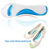 Two-color Seven-point Pad High Heels Thickened Arch Support Insole GEL Transparent Washable Women's Flat Sole Pad