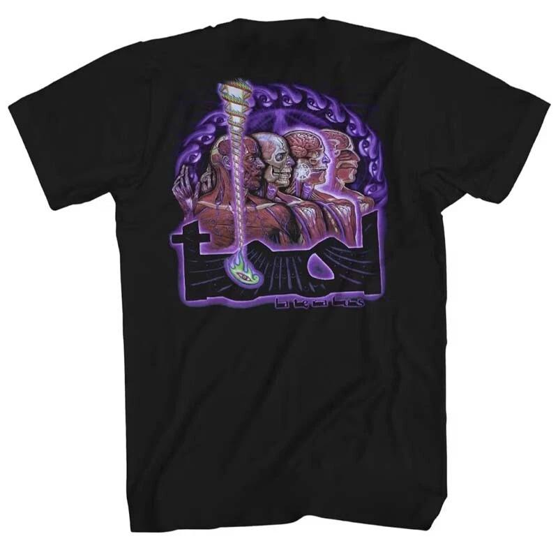New Tool Band Lateralus Purple Dissectional Art Alex Grey T-Shirt High-end Luxury Is for Both Men and Women Top Y2k