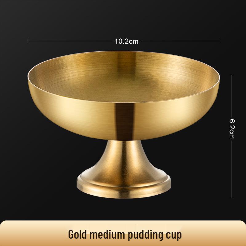 Stainless Steel High-Footed Ice Cream and Dessert Cup