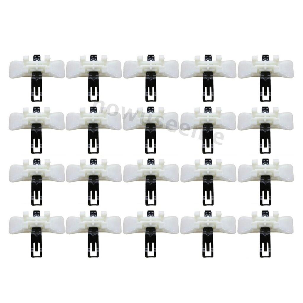 20 stk Festeklips Sideleist Dørskjermer For B1enz W124 E-Klasse A1249889478