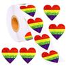 Valentine Day Sticker Decoration Sticker Tape 2.5cm  (500 Pcs Per Roll)