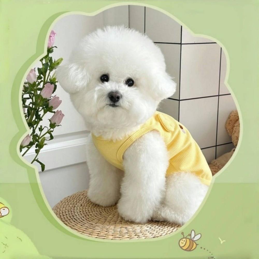 New Soft Cat Vest Breathable Cotton Pet Cloths Elastic Cat Suit Summer