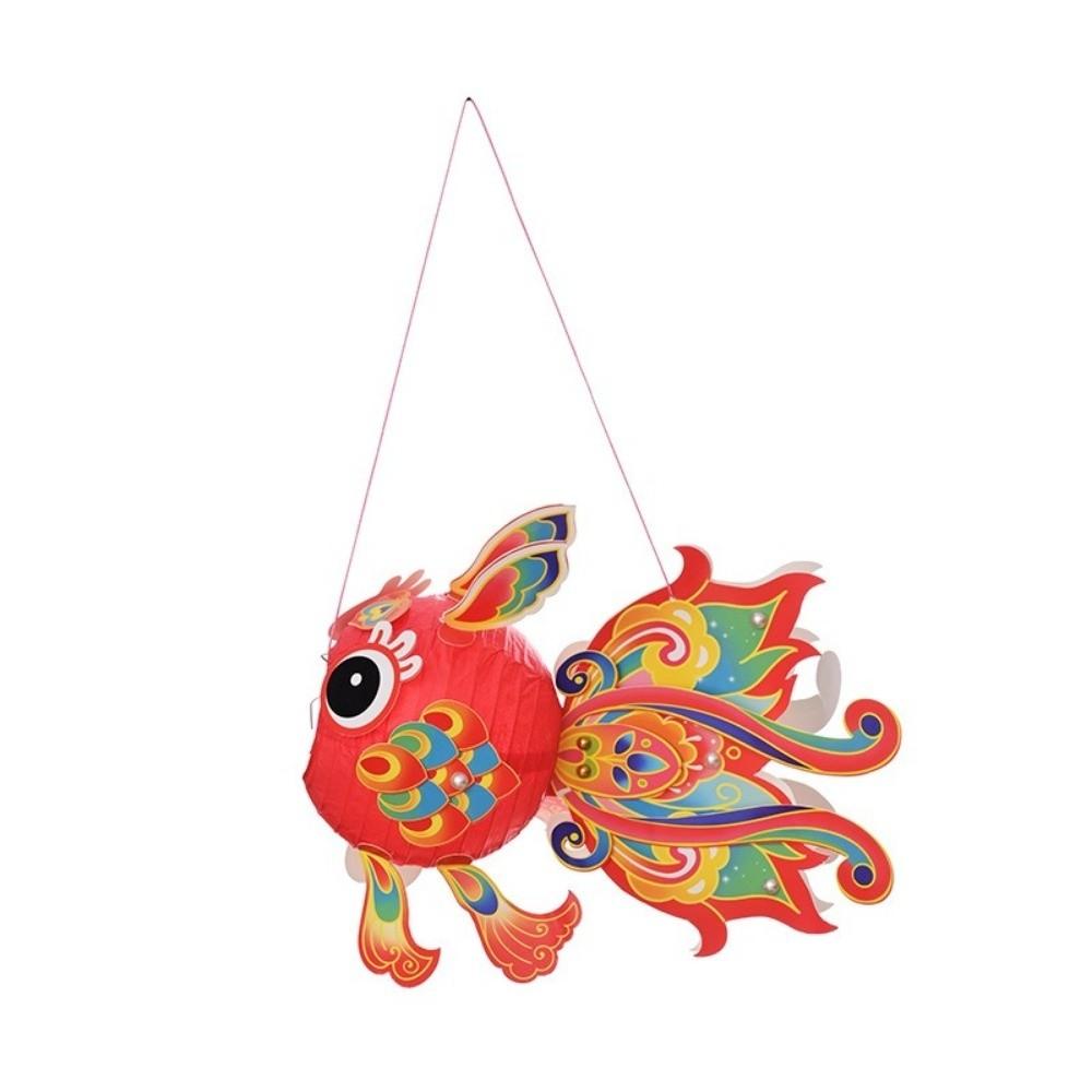Hand Made Middle Autumn Festival Lantern Glowing Children's Handheld Lantern  Festival Decoration