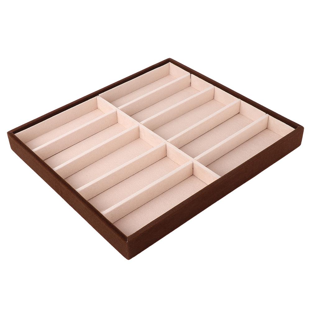 Sunglass Box 10 Grids Modern Glasses Organizer Eyeglass Display Storage Cases