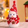 Christmas Snowman Doll, Large Snowman Figurine, Christmas Decoration, Scene Arrangement Props