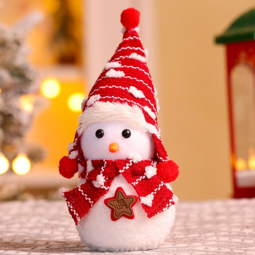 Christmas Snowman Doll, Large Snowman Figurine, Christmas Decoration, Scene Arrangement Props