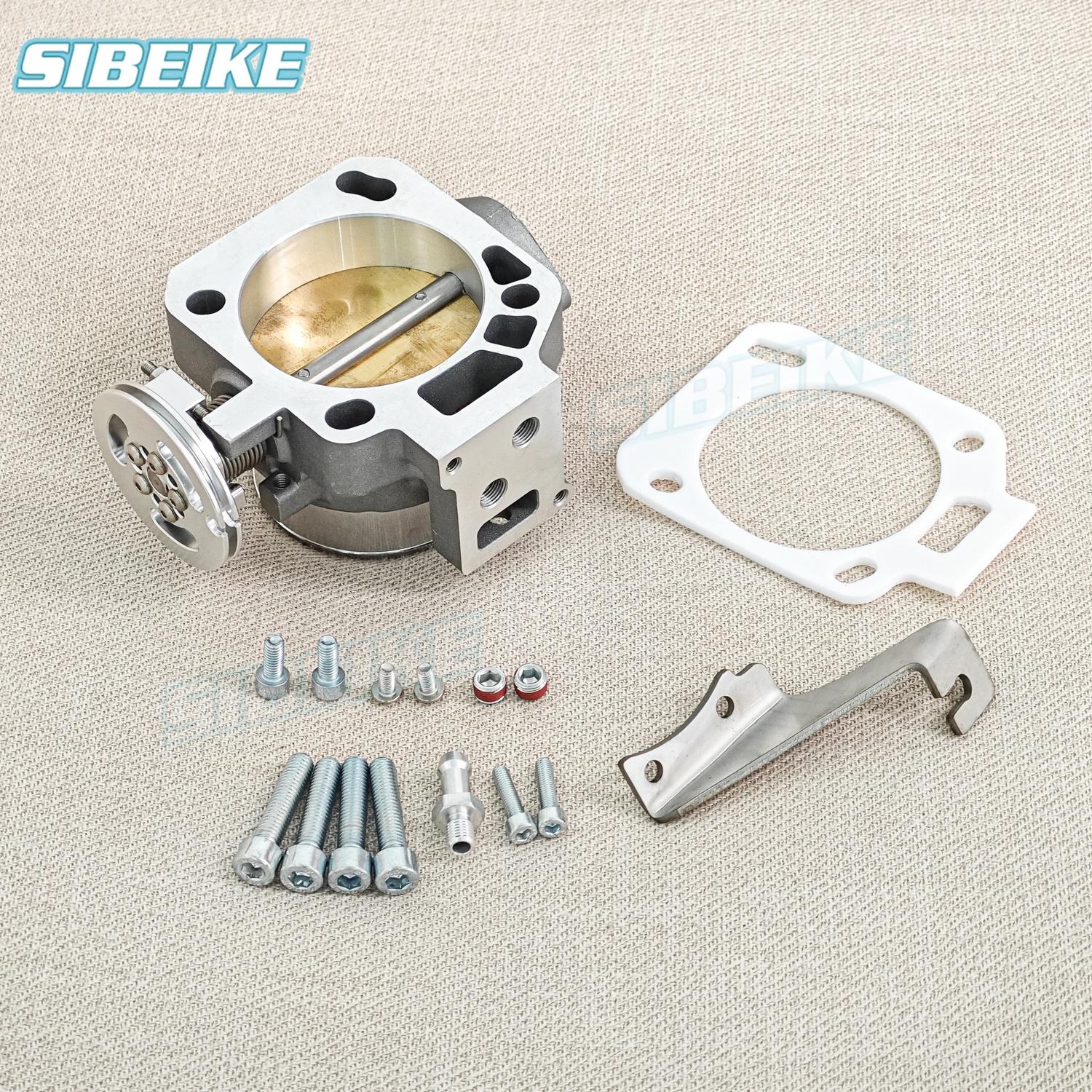 

Aluminum Silver Intake Manifold 72mm Throttle Body for K-Series K20 K24 RBC/RRC/PRB/PRC Pattern K logo