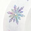 500Pcs snowflakes Stickers Glitter Round Tags Stickers for kids Gift Baking Package Envelope Decor Stationery Labels Decal