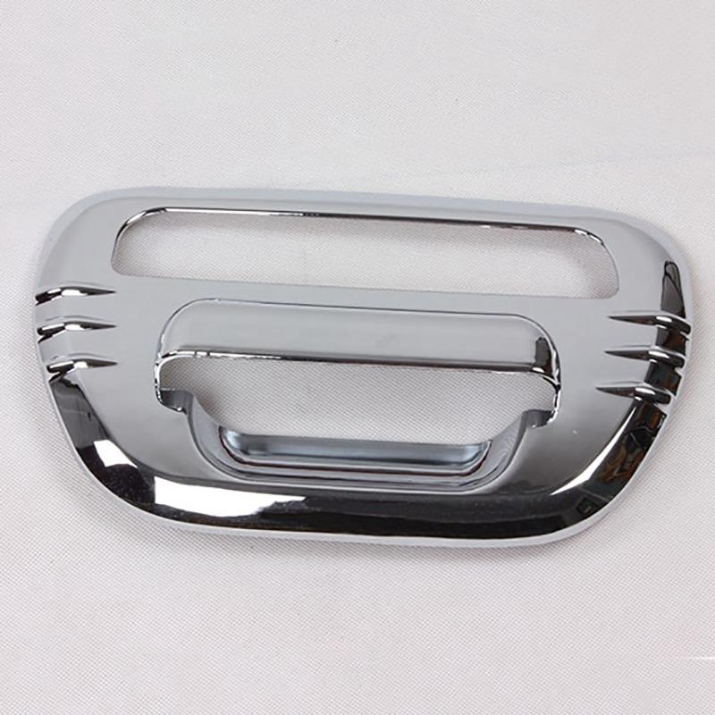 Car Chrome Tail Gate Tailgate Handle Cover Trims For Mitsubishi L200 / Triton 2006-2014 Car Styling Exterior Accessories