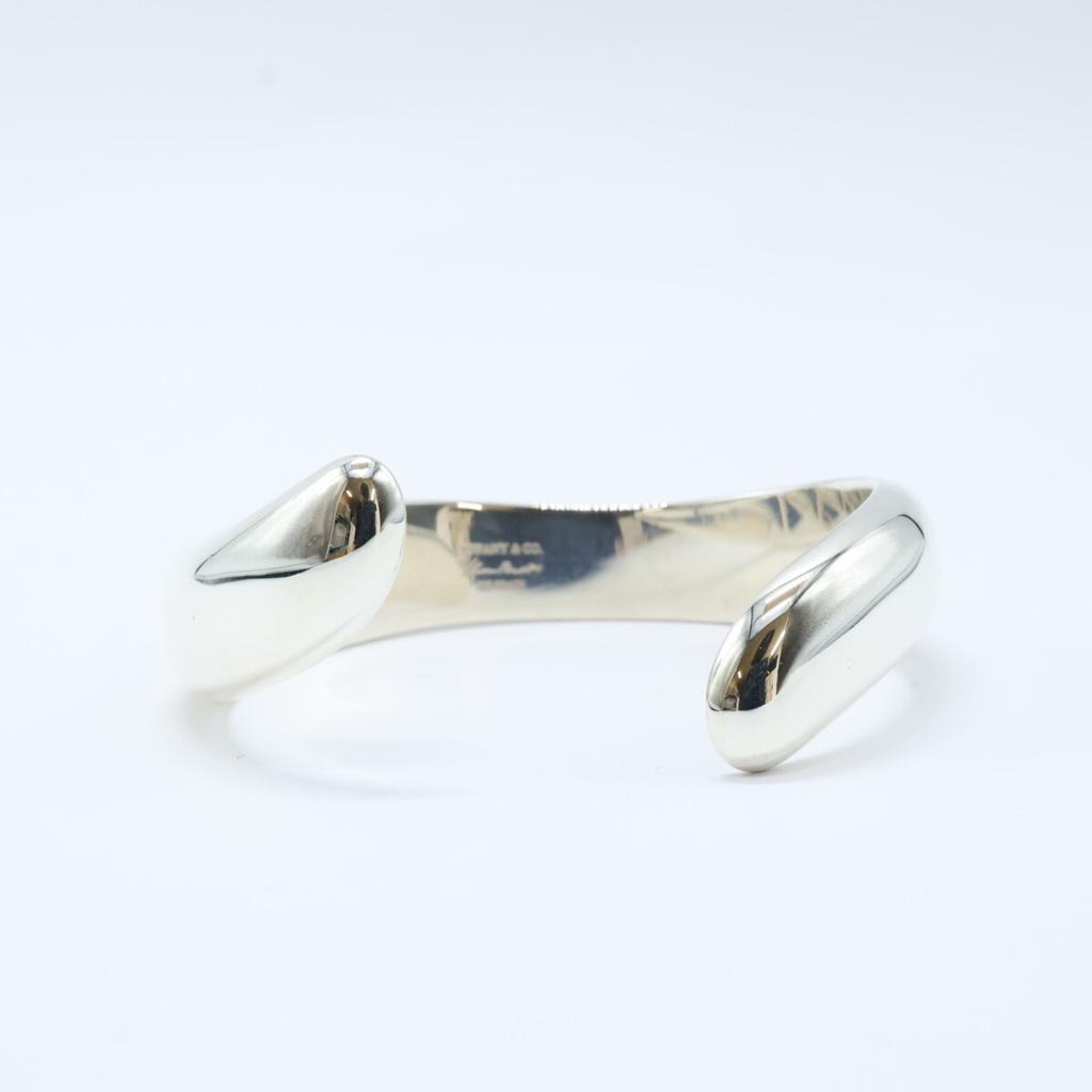 TIFFANY&Co. [Brand New] 925 Elsa Peretti Open Cuff Bangle SilverUsed