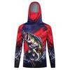 Fishing Shirt Hooded Men Fishing Clothes Outdoor Summer Mask Hoodie Sun Uv Protection Performance Jersey