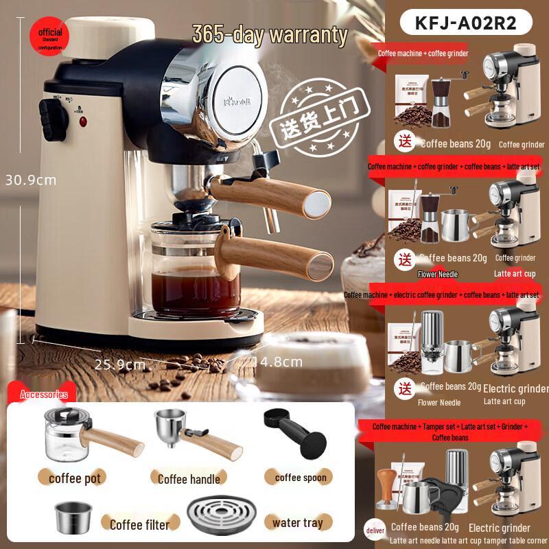 Bear Mini Semi-Automatic Espresso Machine
