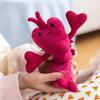 Lovely Sea Creature Plush Keychain Set Soft Stuffed Octopus Seahorse Starfish Whale Dolls Cute Ocean Animal Plushie Gifts