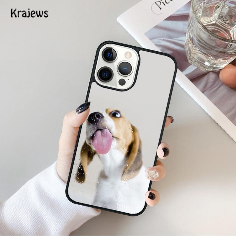 Beagle Dog Phone Case For iPhone 17 Air 16 15 14 Max Plus 11 12 13 Pro Max Phone Cover Coque
