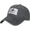 Scary Witch Graphic Washed Baseball Cap Cotton Dad Hat Adjustable Streetwear Cap