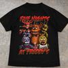 Maglietta Vintage Five Nights At Freddy's, Regalo per Donne e Uomini T-shirt Unisex Uomo Bambini