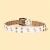 Multi Functional Fashion Belt PU Imitation Leather Metal Buckles Universal Size 115cm 3.7cm for Unisex Daily Wear