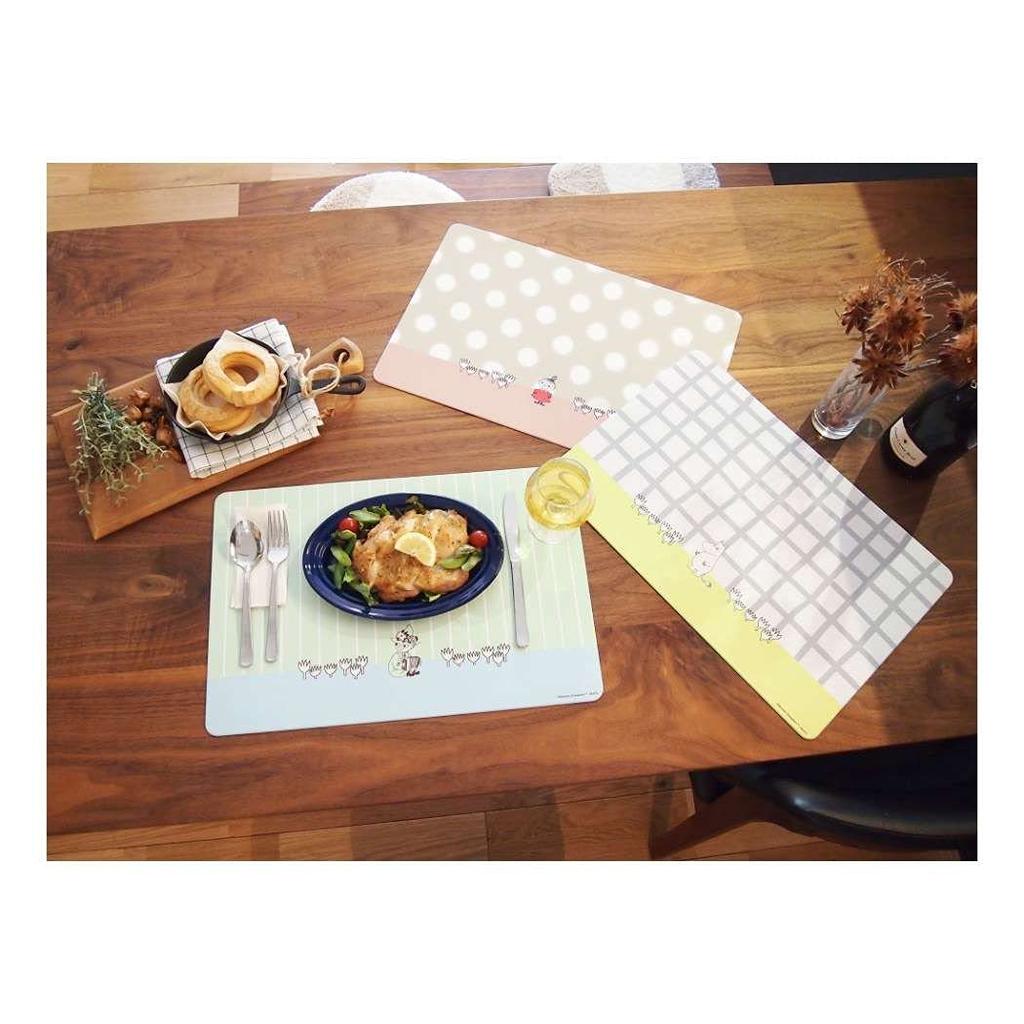 Okato Wipeable Moomin Little 30cm x 45cm x Placemat/Tablecloth/Lunch Cloth, My, 0.2cm