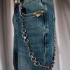 Men's Street Trend Hip-Hop Pendant Chain with Eagle and Vajra Pillar Design