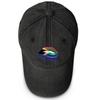 South Africa Flag Lip Print Snapback Sun Hat, Patriotic Flat Cap Hip Hop Leisure Sporting Retro Adjustable Baseball Hat